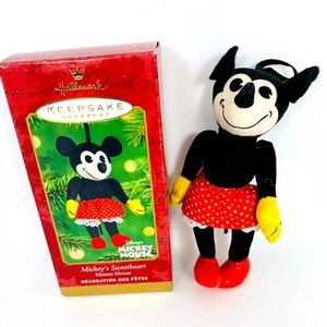 Hallmark Minnie Mouse Plush Ornament